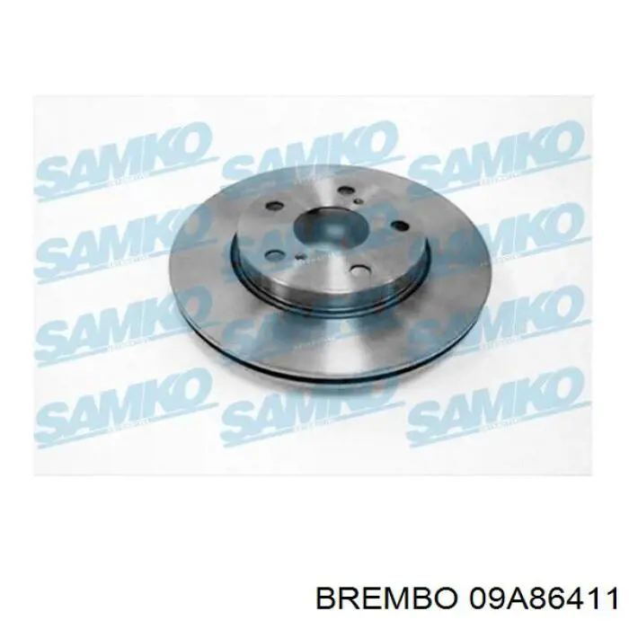 09A86411 Brembo Discos