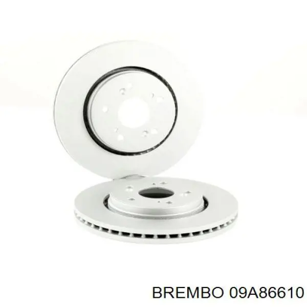 Disco de freno 09A86610 Brembo