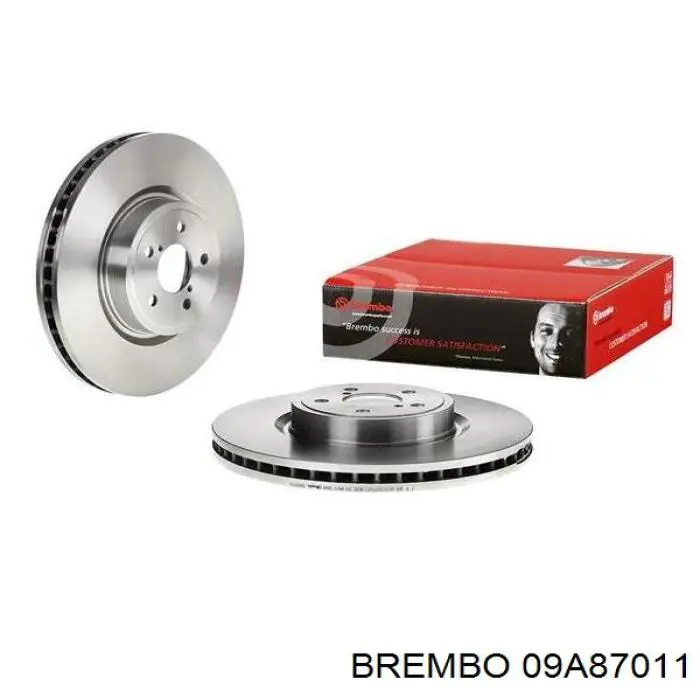 Comprar 09A87011 Brembo Freno de disco delantero