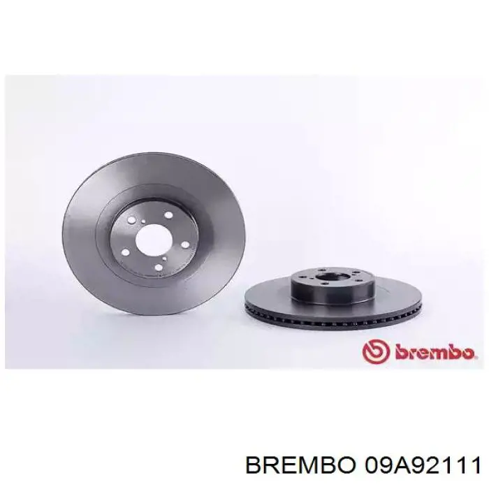 09.A921.11 Brembo freno de disco delantero