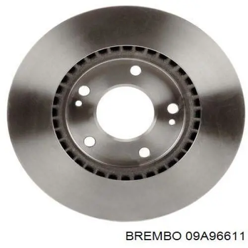 Disco de freno delantero Brembo 09A96611