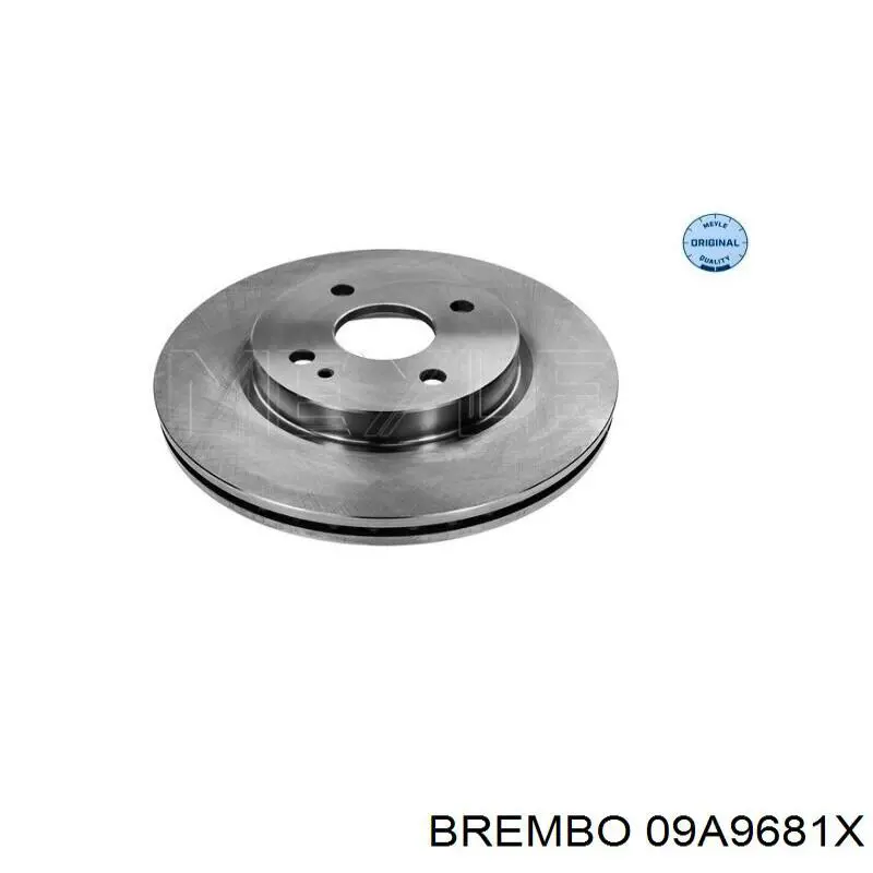 09.A968.1X Brembo freno de disco delantero