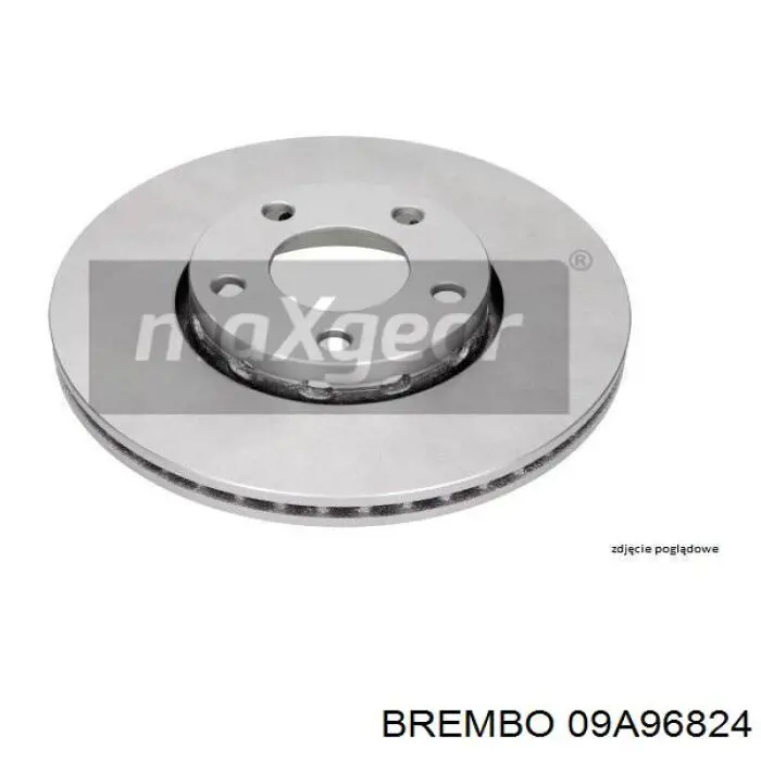 Comprar 09A96824 Brembo Freno de disco delantero