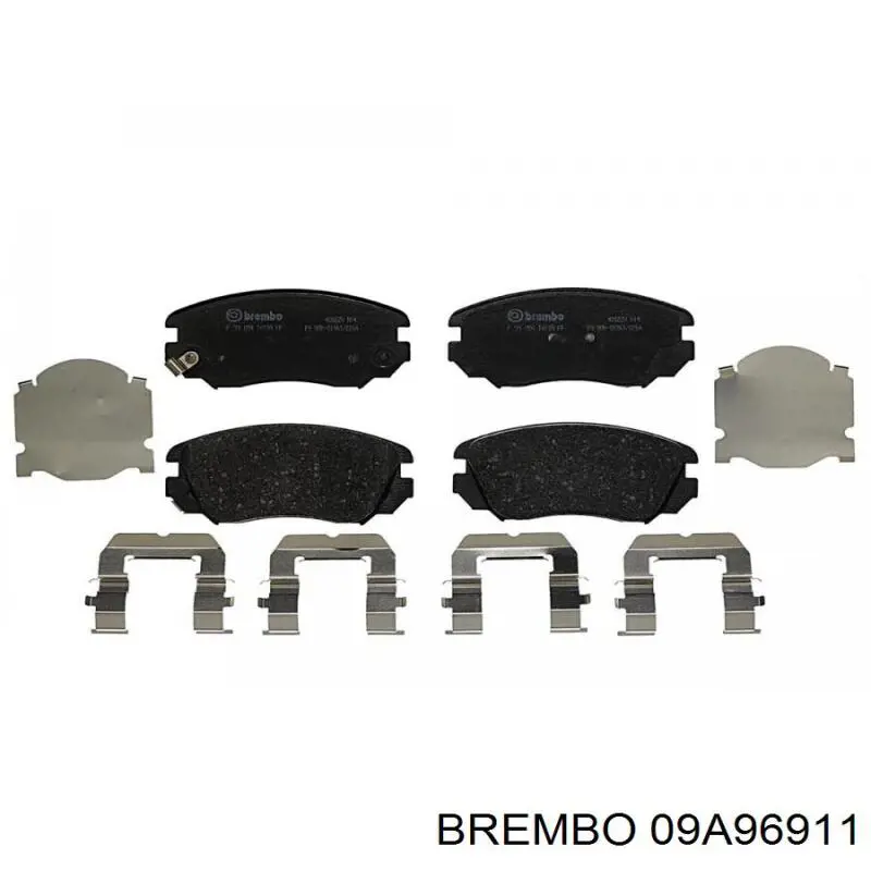 09.A969.11 Brembo freno de disco delantero