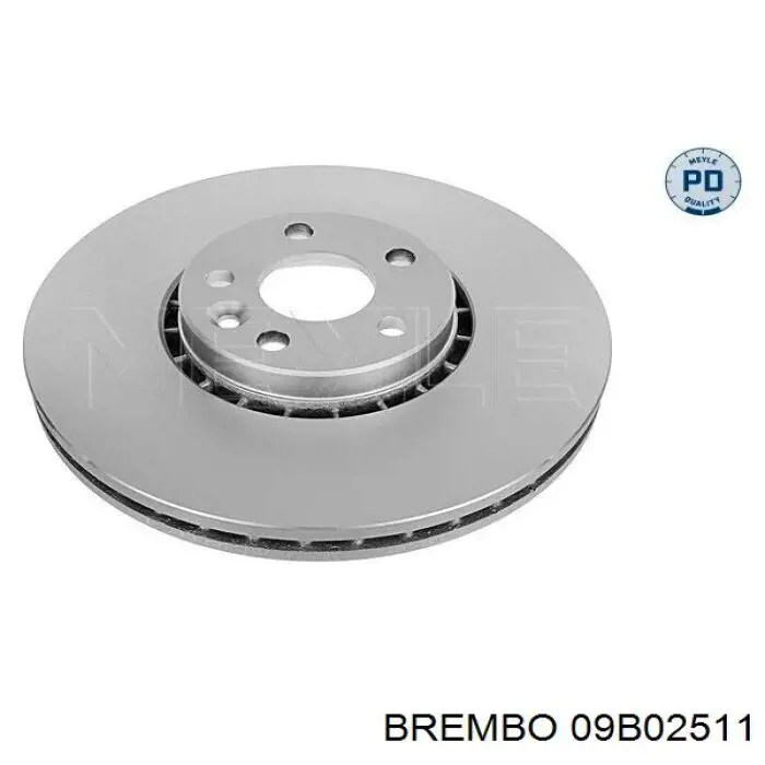 09.B025.11 Brembo freno de disco delantero