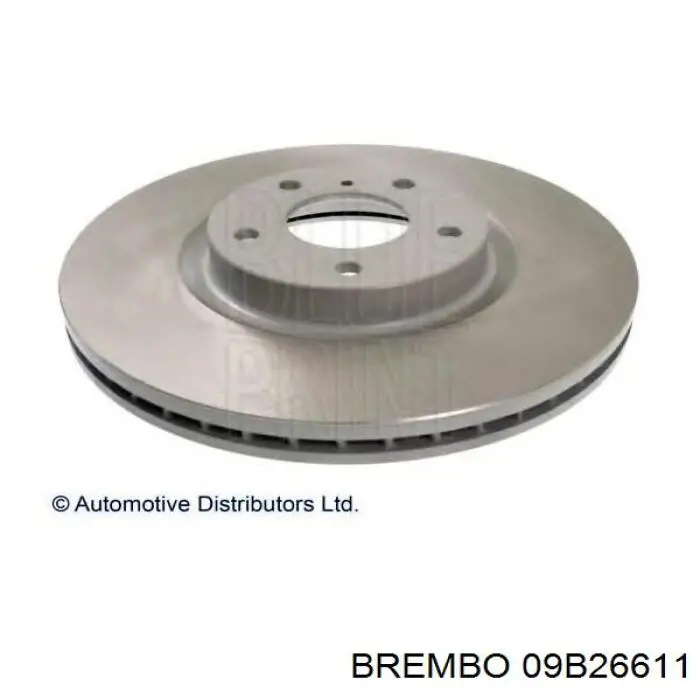 Disco de freno 09B26611 Brembo