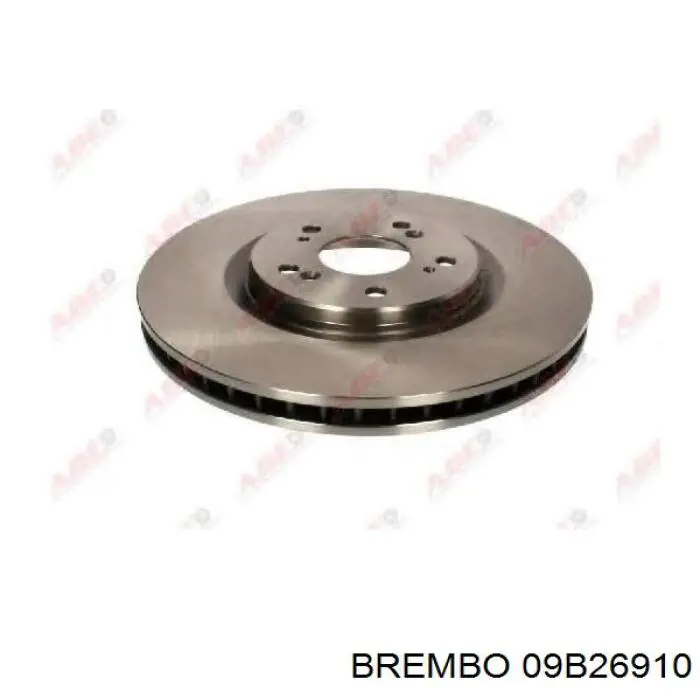 Disco de freno 09B26910 Brembo