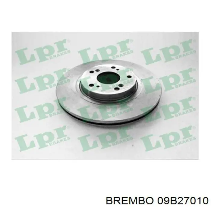Disco de freno delantero Brembo 09B27010