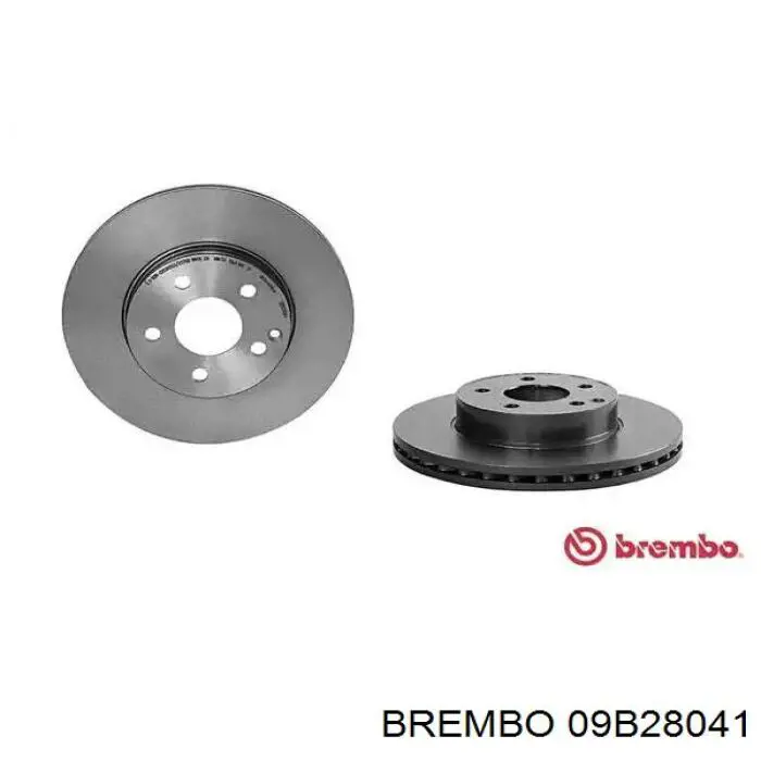 09.B280.41 Brembo freno de disco delantero