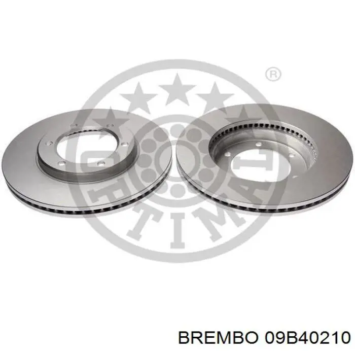 09.B402.10 Brembo freno de disco delantero