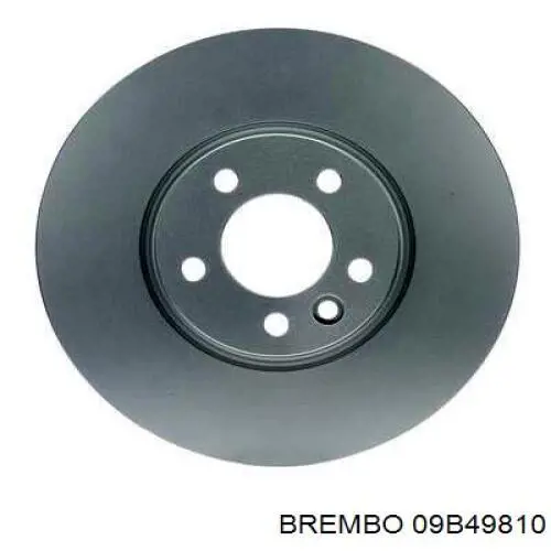 Disco de freno delantero Brembo 09B49810
