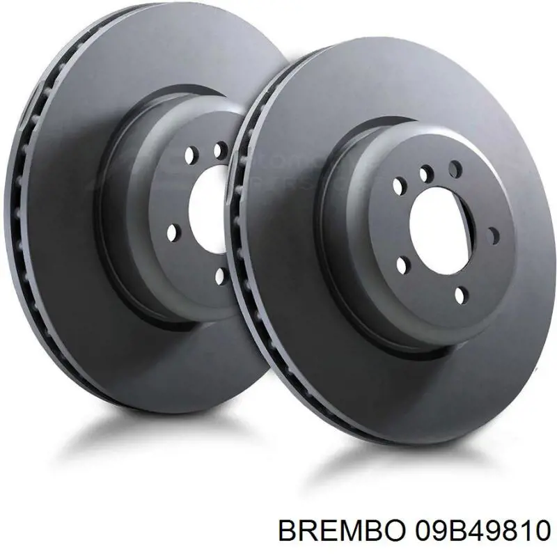 Frenos delanteros Brembo 09B49810 precio, desde 63,91 EUR