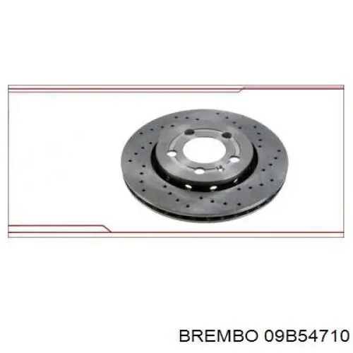 09B54710 Brembo Discos
