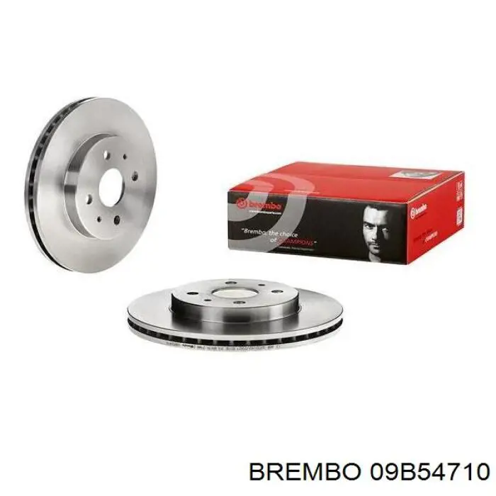 Frenos delanteros Brembo 09B54710 precio, desde 63,27 EUR