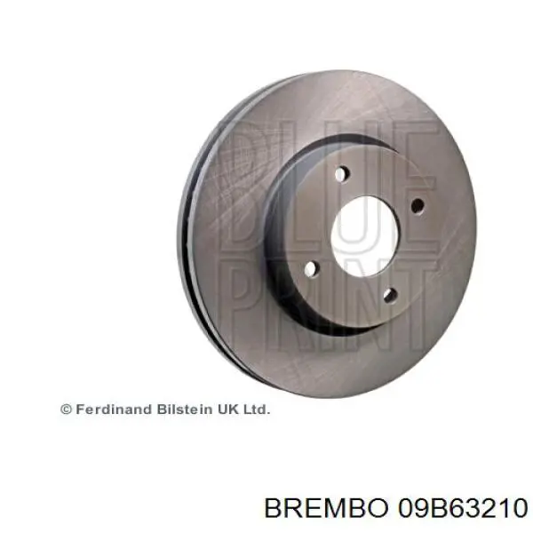 Disco de freno delantero Brembo 09B63210