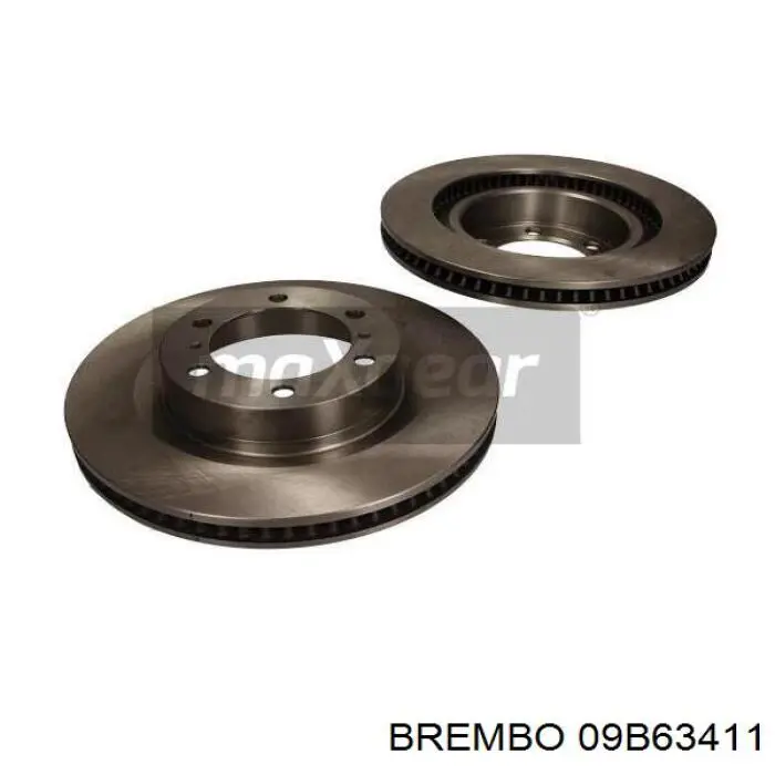 09.B634.11 Brembo freno de disco delantero