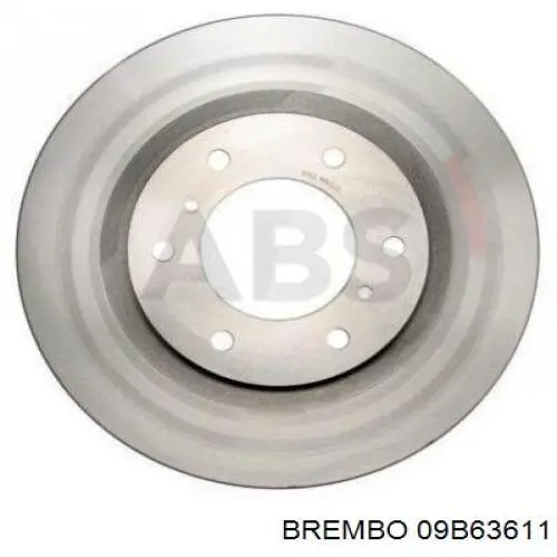 Disco de freno delantero Brembo 09B63611
