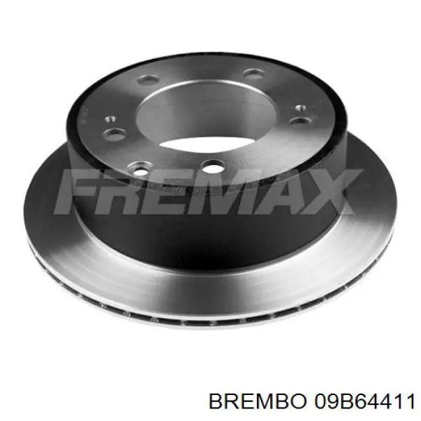 Disco de freno trasero DP260C Japan Parts