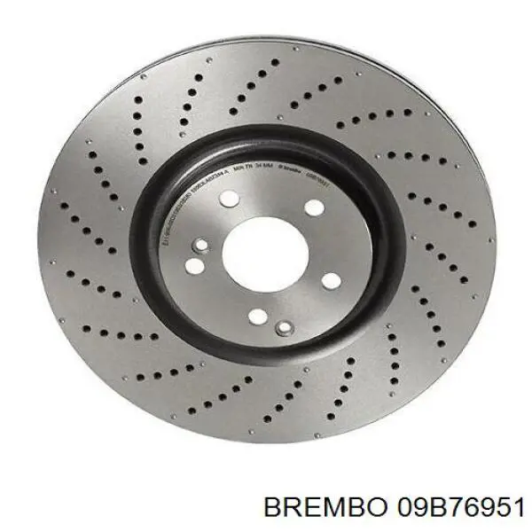 09B76951 Brembo Discos