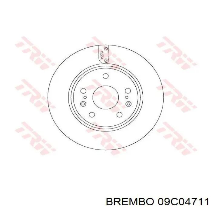 09C04711 Brembo Discos