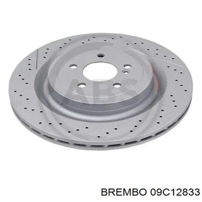 09.C128.33 Brembo disco de freno trasero