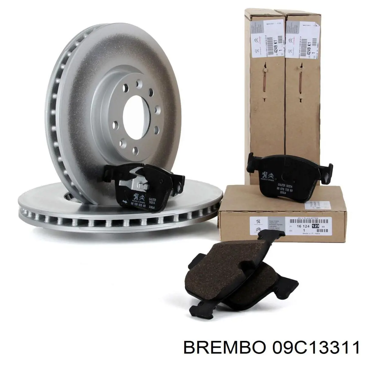 09.C133.11 Brembo freno de disco delantero