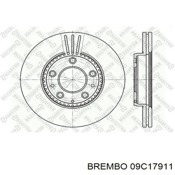 09.C179.11 Brembo freno de disco delantero