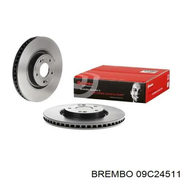 09.C245.11 Brembo freno de disco delantero