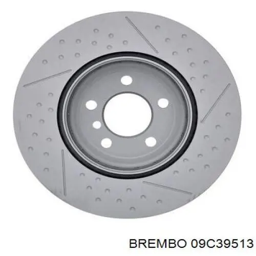 Comprar 09C39513 Brembo Disco de freno trasero