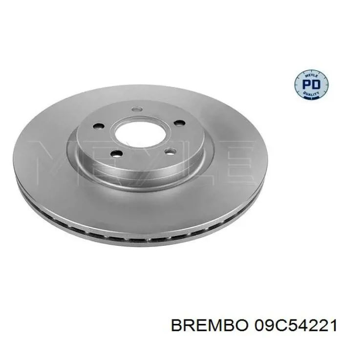 Comprar 09C54221 Brembo Freno de disco delantero