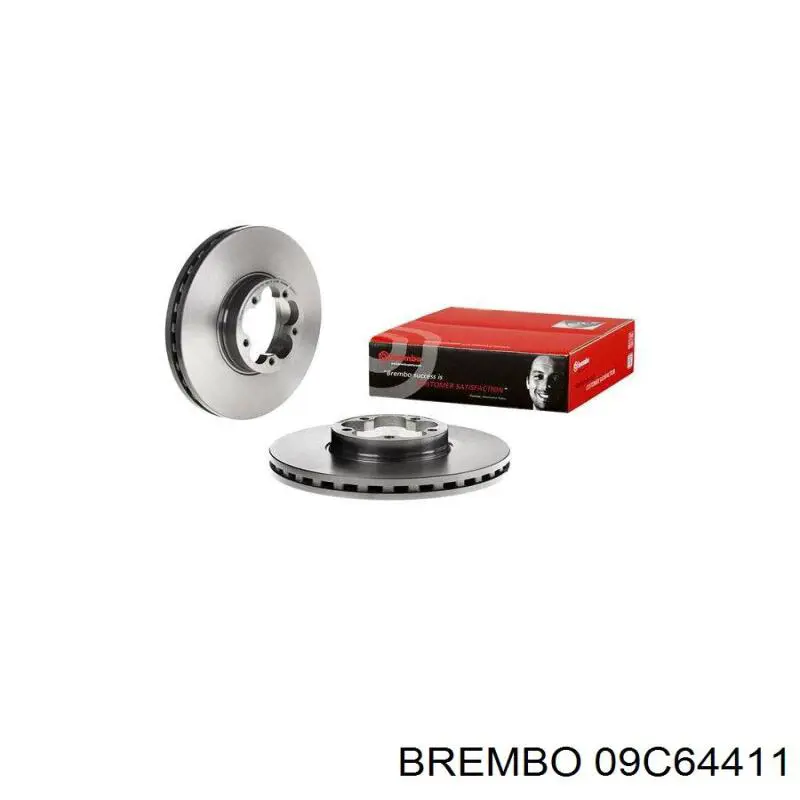 09.C644.11 Brembo freno de disco delantero