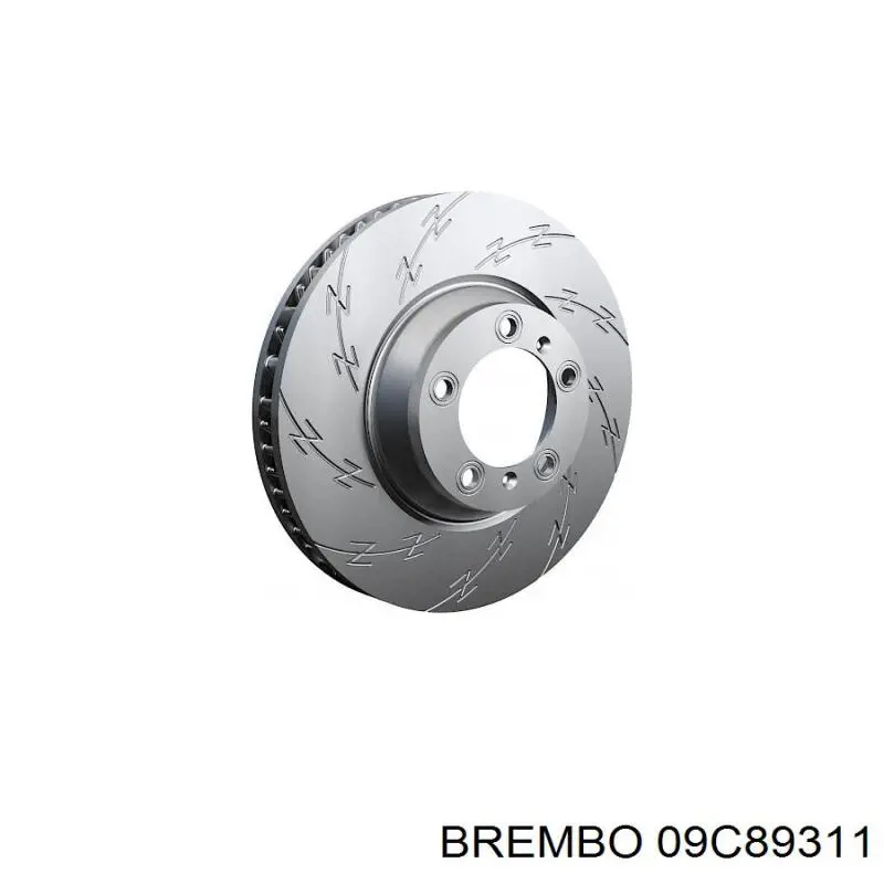 09C89311 Brembo Discos