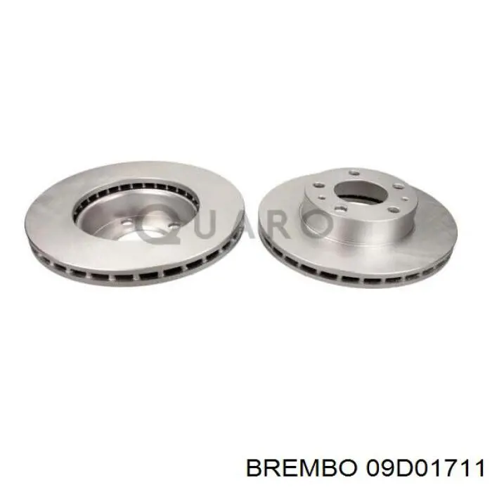 Comprar 09D01711 Brembo Freno de disco delantero