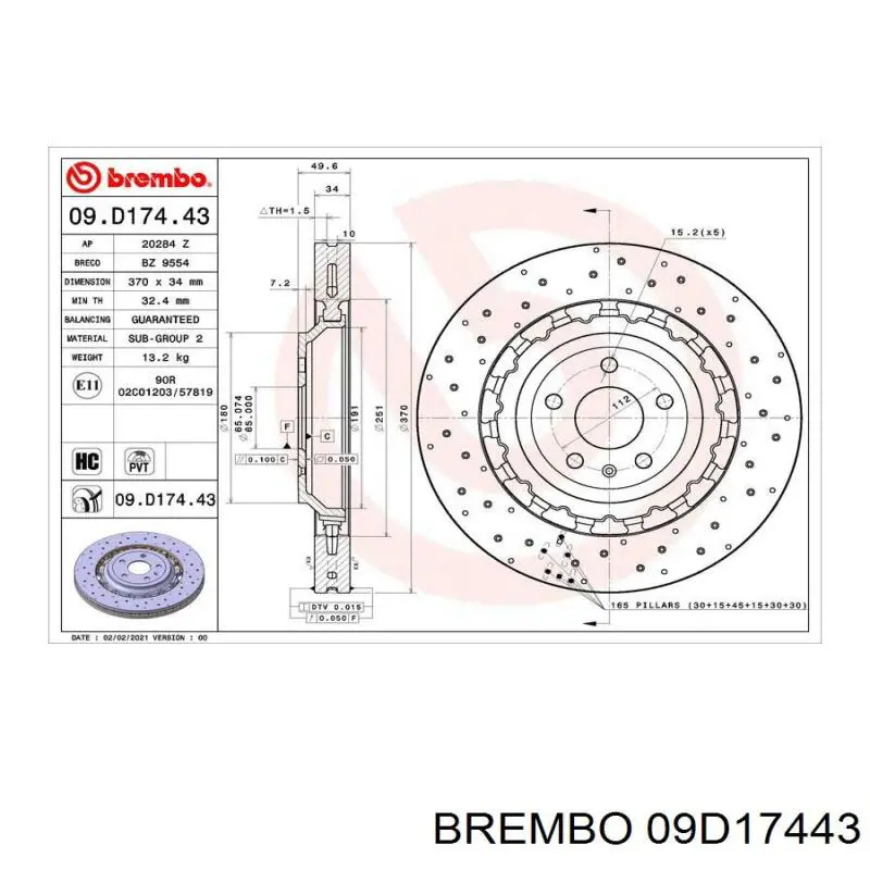 Comprar 8S0615301E VAG Freno de disco delantero