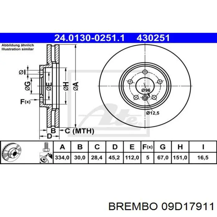 Disco de freno 8DD355133091 HELLA
