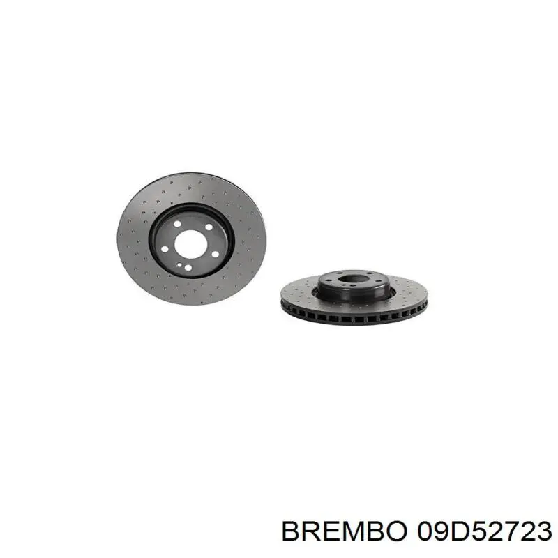 09.D527.23 Brembo freno de disco delantero