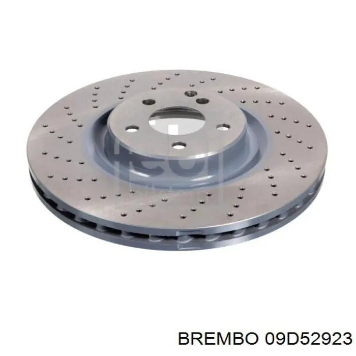 09D52923 Brembo freno de disco delantero