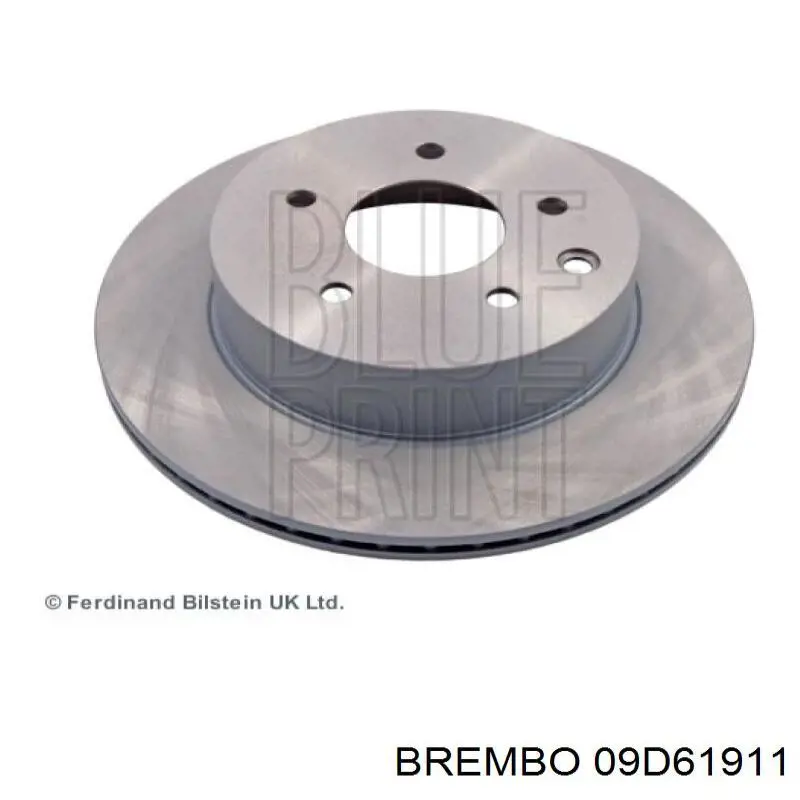 Disco de freno 09D61911 Brembo