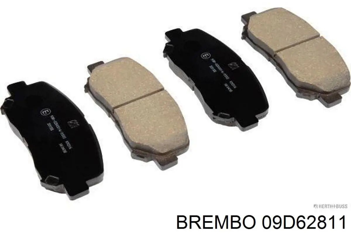 Disco de freno 09D62811 Brembo
