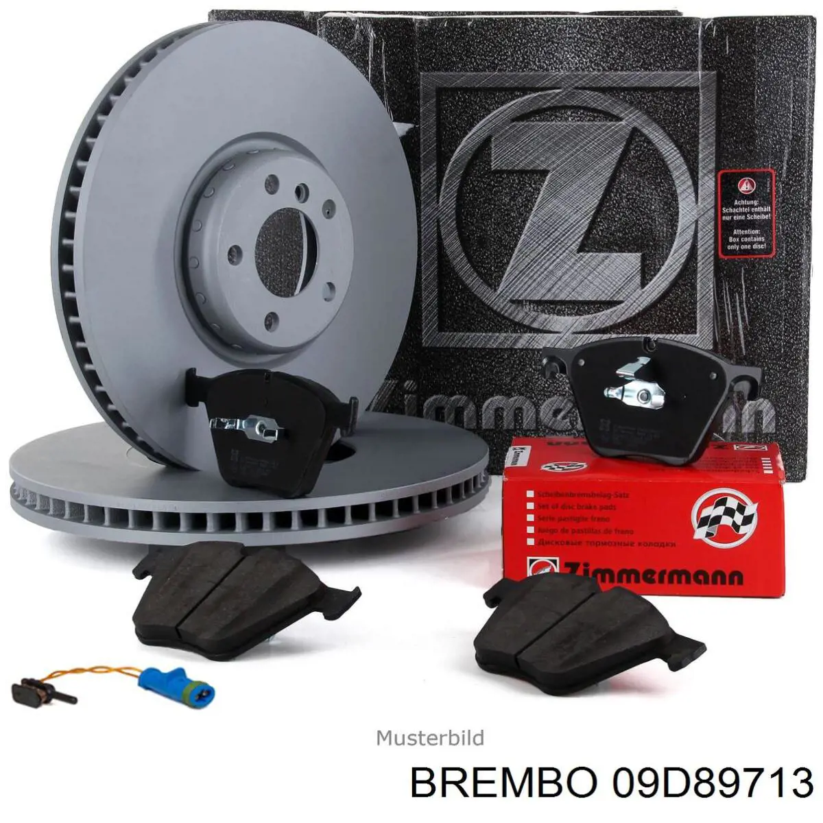 09.D897.13 Brembo freno de disco delantero