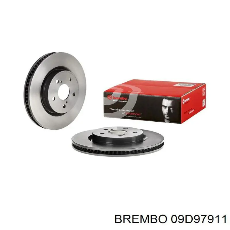 Comprar 09D97911 Brembo Freno de disco delantero