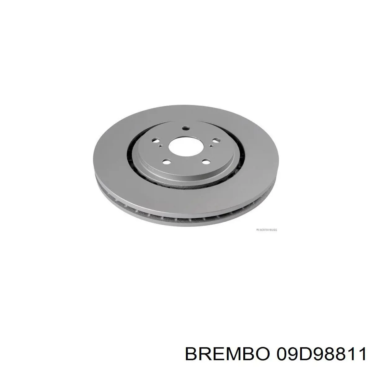 Disco de freno 09D98811 Brembo