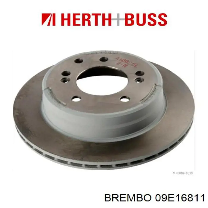 09.E168.11 Brembo disco de freno trasero