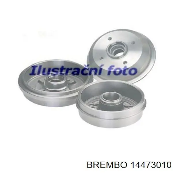 14473010 Brembo freno de tambor trasero