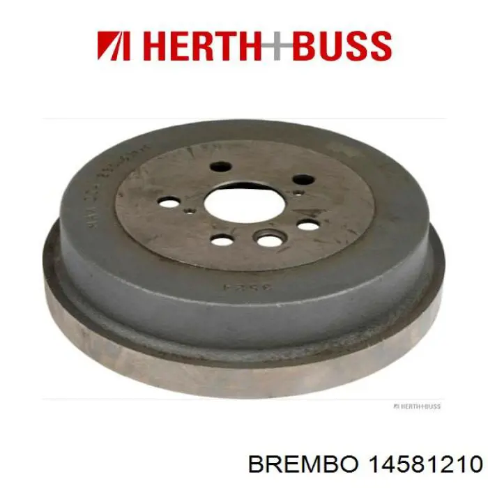 14581210 Brembo freno de tambor trasero