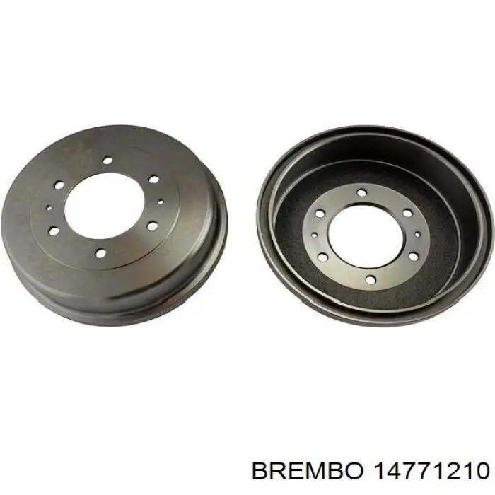 14.7712.10 Brembo freno de tambor trasero