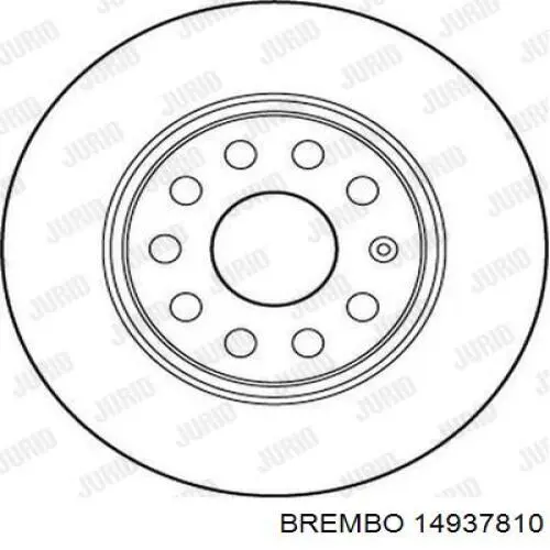 14.9378.10 Brembo freno de tambor trasero