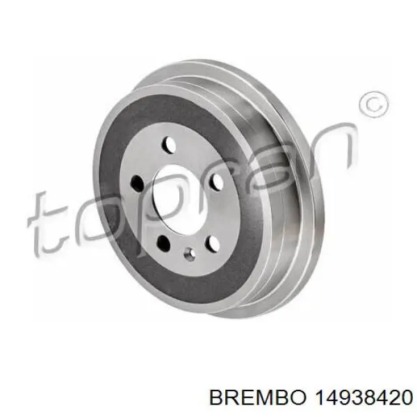 Comprar 14938420 Brembo Tambor de freno trasero