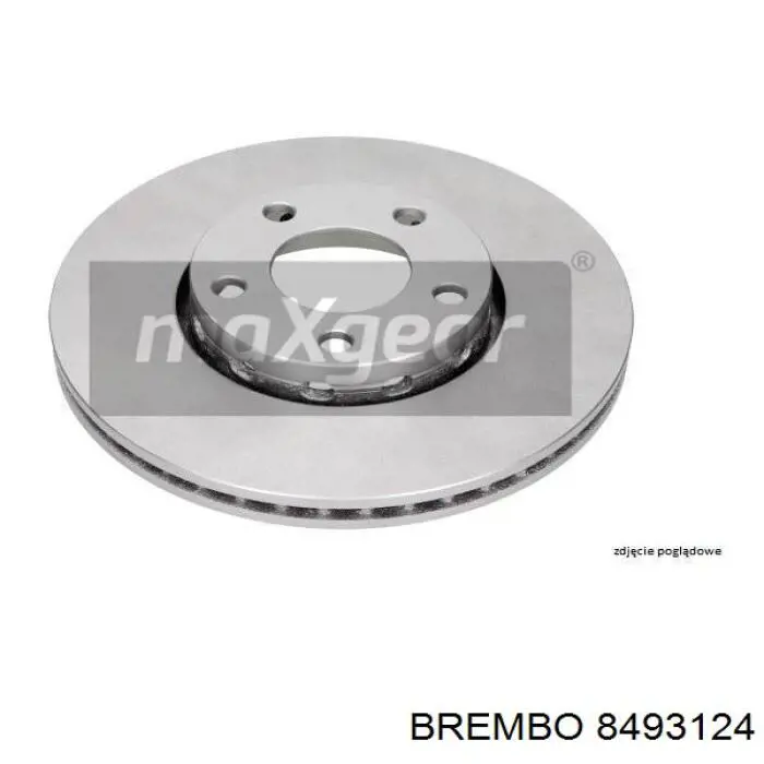Disco de freno trasero Ford Sierra 1 GBC