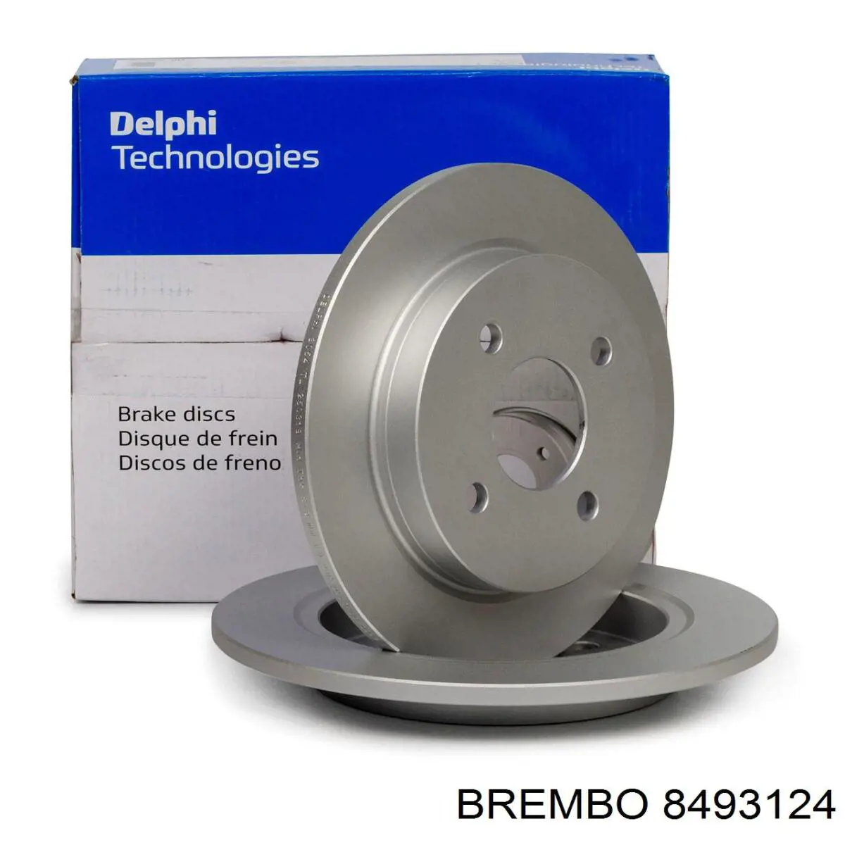 Disco de freno trasero Ford Sierra 1 GBC